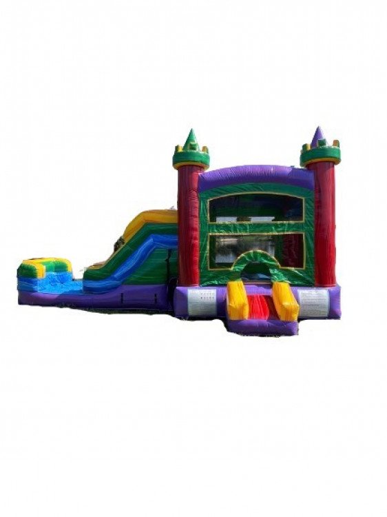 Enchanted Forest Mini Bounce Slide Combo